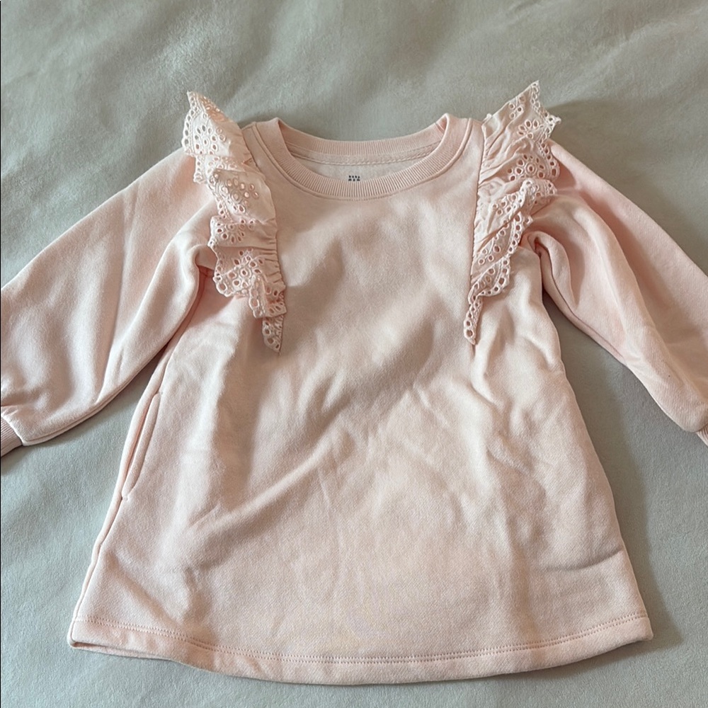 Baby Gap Pink Ruffled Toddler Dress